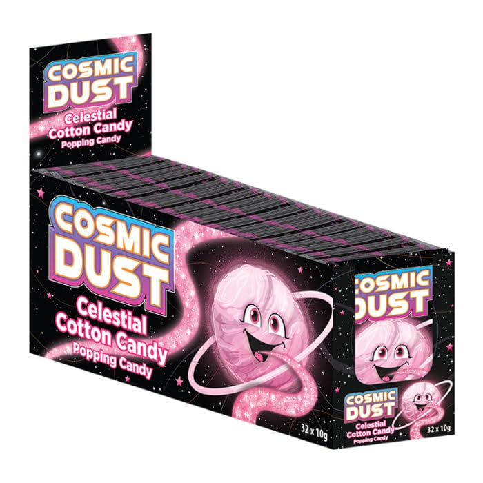 Cosmic Dust Popping Candy - 32 Packet Display Box - Popping Candy - Cosmic Dust