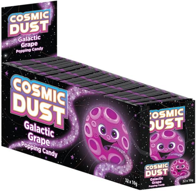 Cosmic Dust Popping Candy - 32 Packet Display Box - Popping Candy - Cosmic Dust