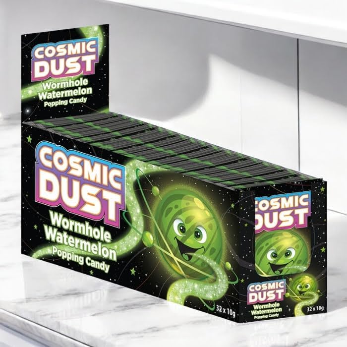 Cosmic Dust Popping Candy - 32 Packet Display Box - Popping Candy - Cosmic Dust
