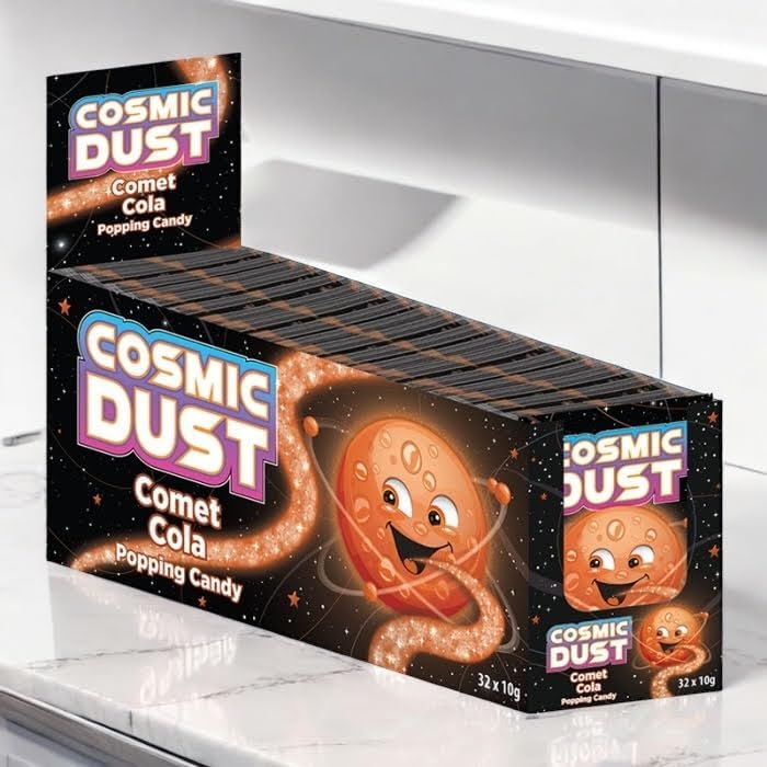 Cosmic Dust Popping Candy - 32 Packet Display Box - Popping Candy - Cosmic Dust