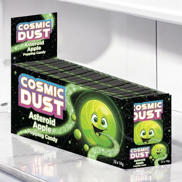 Cosmic Dust Popping Candy - 32 Packet Display Box - Popping Candy - Cosmic Dust