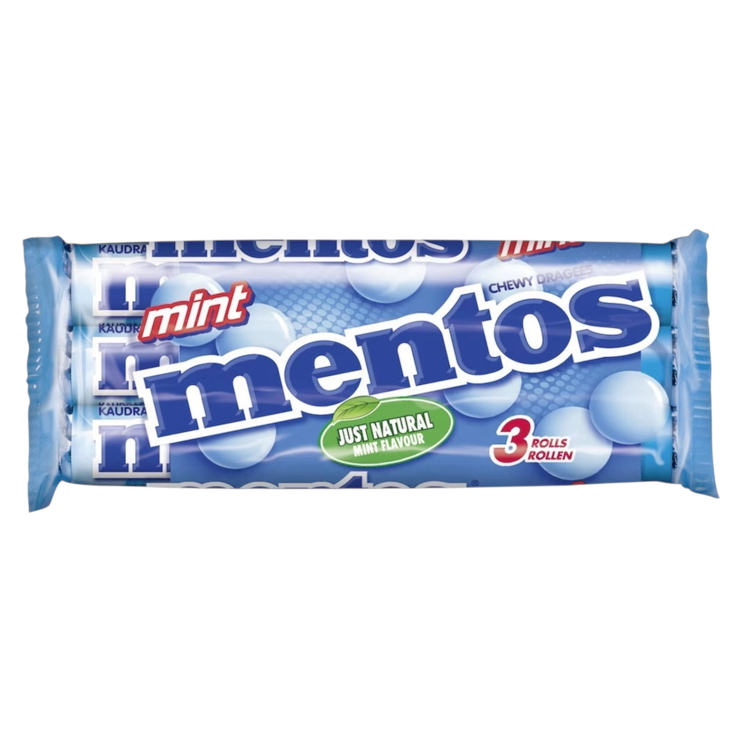 Mentos Original Mint Chewy Sweets 3 Pack 112g