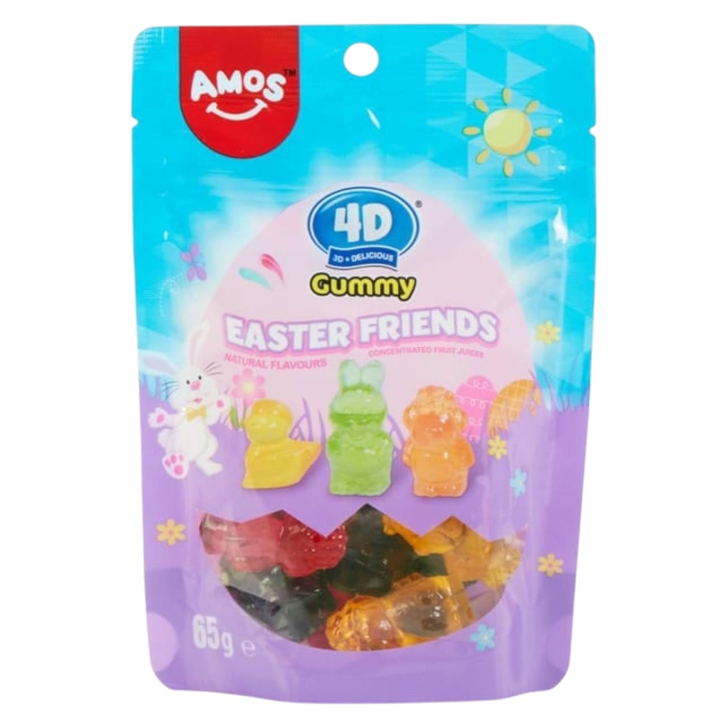 Amos 4D Gummy Easter Friends - Gummy Sweets - Amos