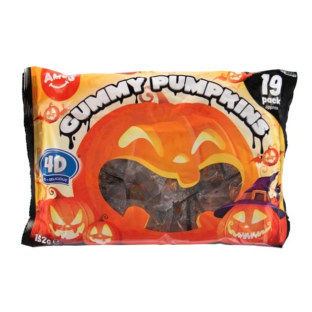 Amos 4D Gummy Pumpkins - Multipack - Gummy Sweets - Amos