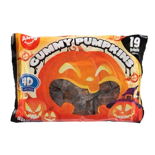 Amos 4D Gummy Pumpkins - Multipack - Gummy Sweets - Amos