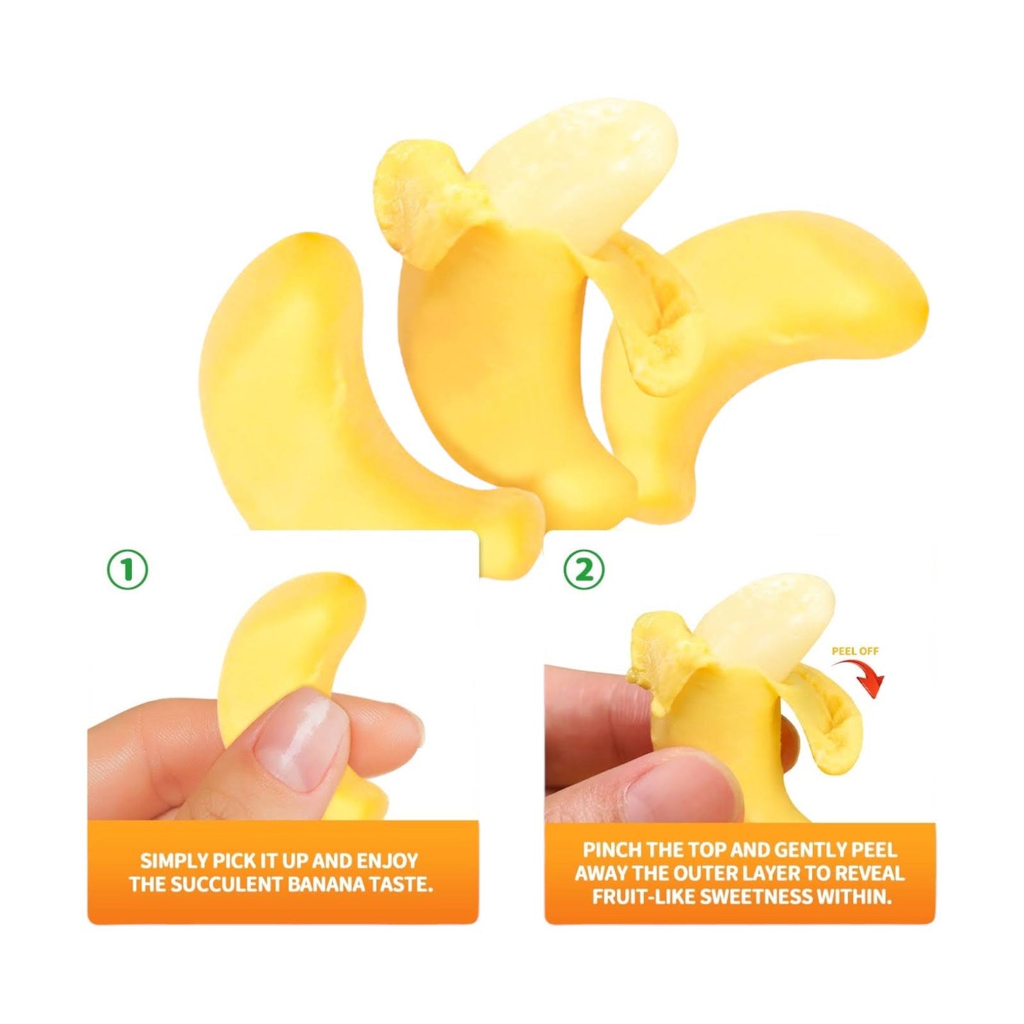 Amos Peelerz Banana Gummies – Peel, Eat & Enjoy Real Fruit Flavour - Caribou Candy
