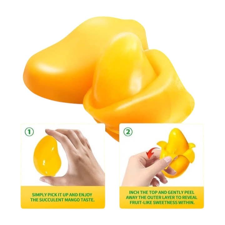Amos Peelerz Mango Gummies – Peelable & Made with Real Fruit Juice - Caribou Candy
