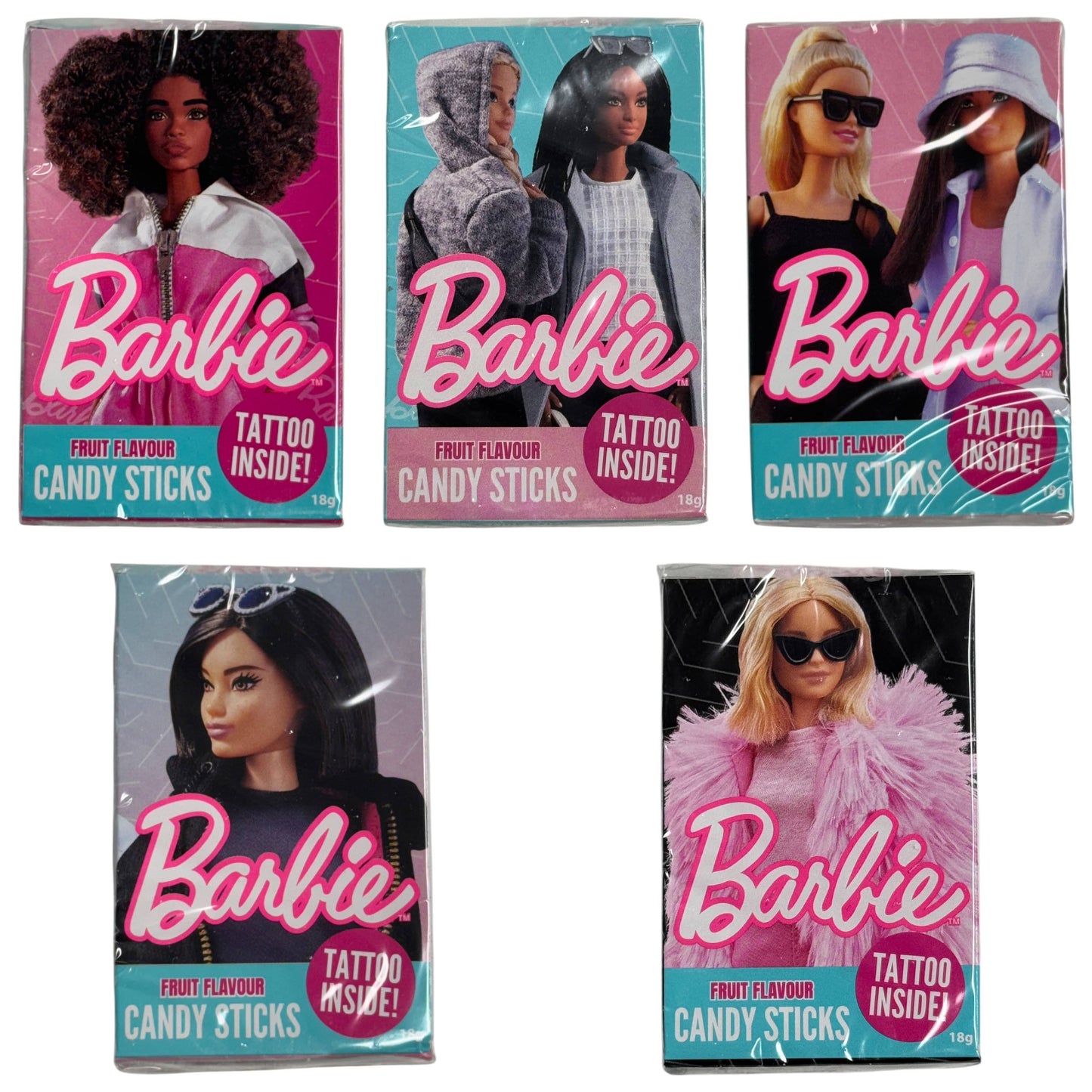 Barbie Candy Sticks with Tattoo - Candy Sticks - BIP Candy