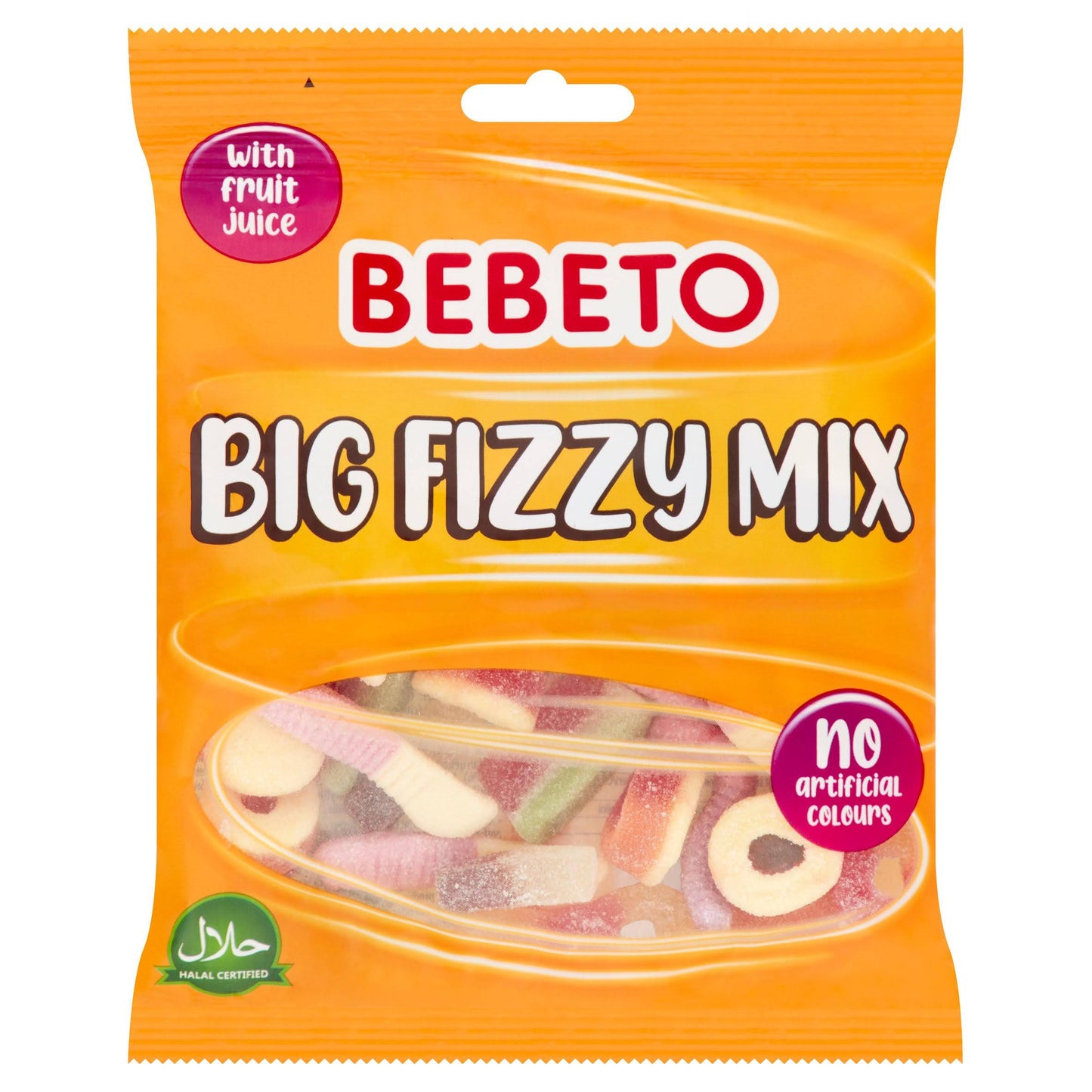 Bebeto Big Fizzy Mix - Gummy Sweets - Bebeto