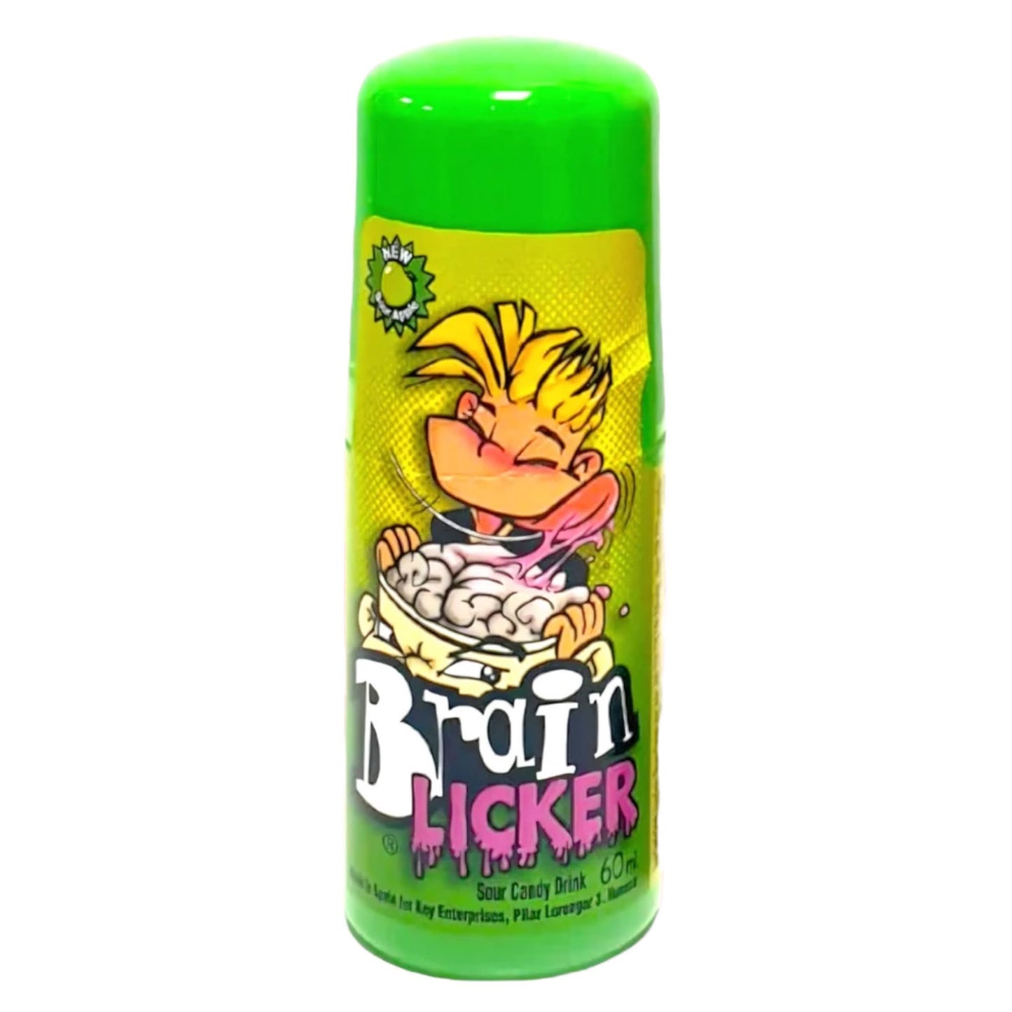 Brain Licker Roller - Sour Apple - Roller Ball Liquid Candy - Brain Licker
