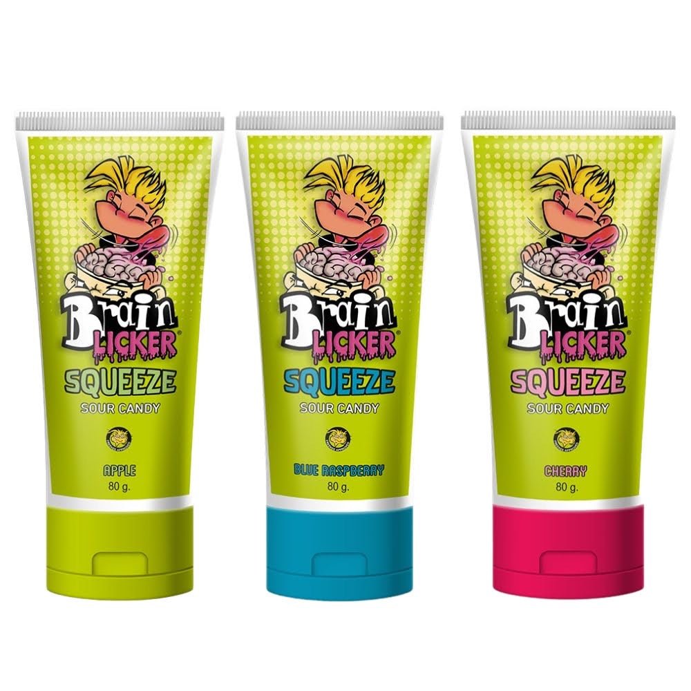 Brain Licker Squeeze Gel - Candy Gel - Brain Licker