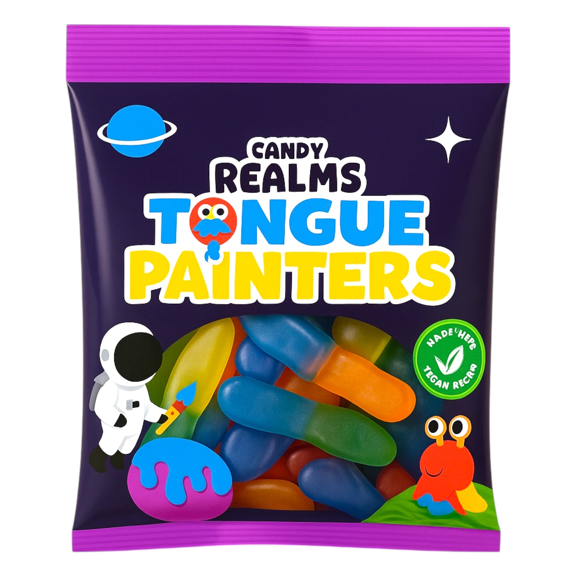 Candy Realms Tongue Painters - Share Bag - Caribou Candy