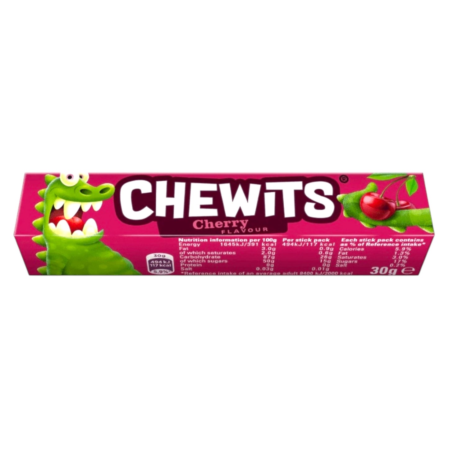 Chewits - Cherry - Chewy Sweets - Chewits