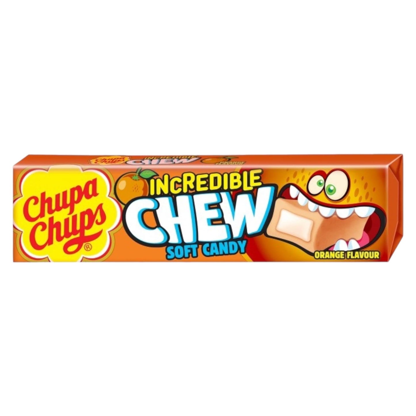Chupa Chups Incredible Chew – Orange - Chewy Sweets - Chupa Chups