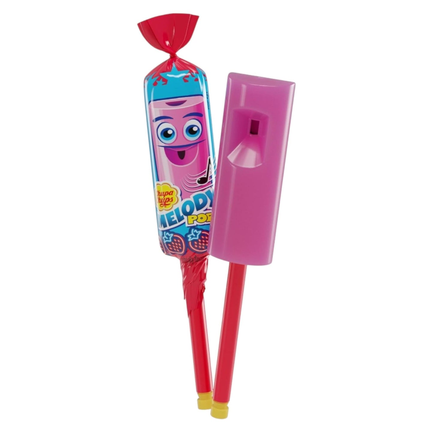 Chupa Chups Melody Pops – Strawberry Flavour - Caribou Candy