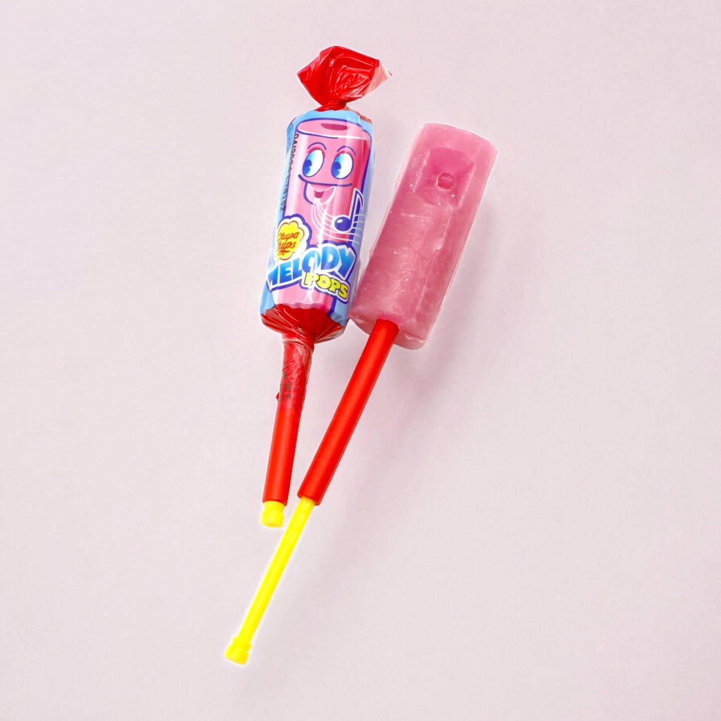 Chupa Chups Melody Pops Strawberry Lollipops with Musical Whistle - Caribou Candy