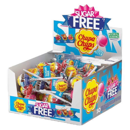 Chupa Chups Sugar Free - 50 - Lollipop - Chupa Chups