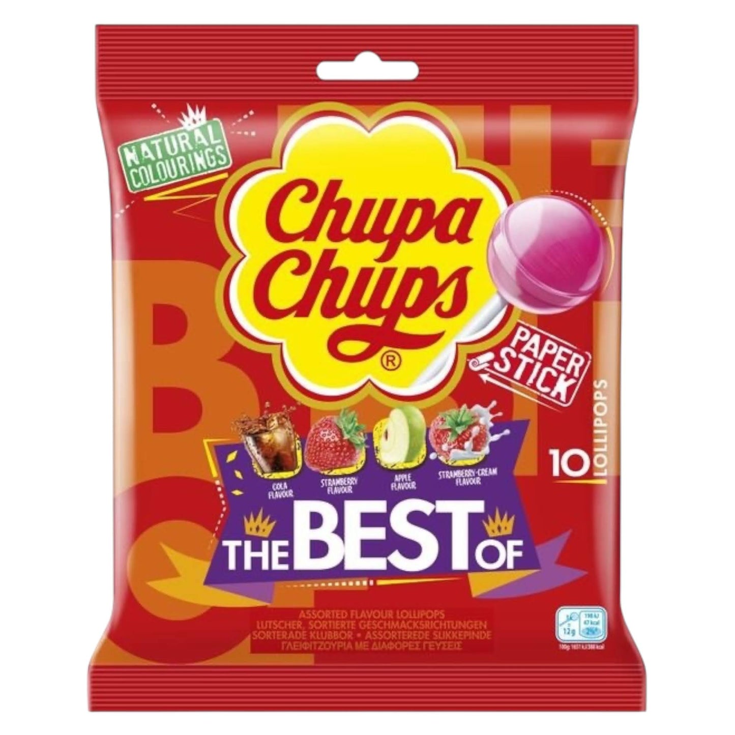 Chupa Chups The Best Of Lollipops - 10 Pack - Caribou Candy
