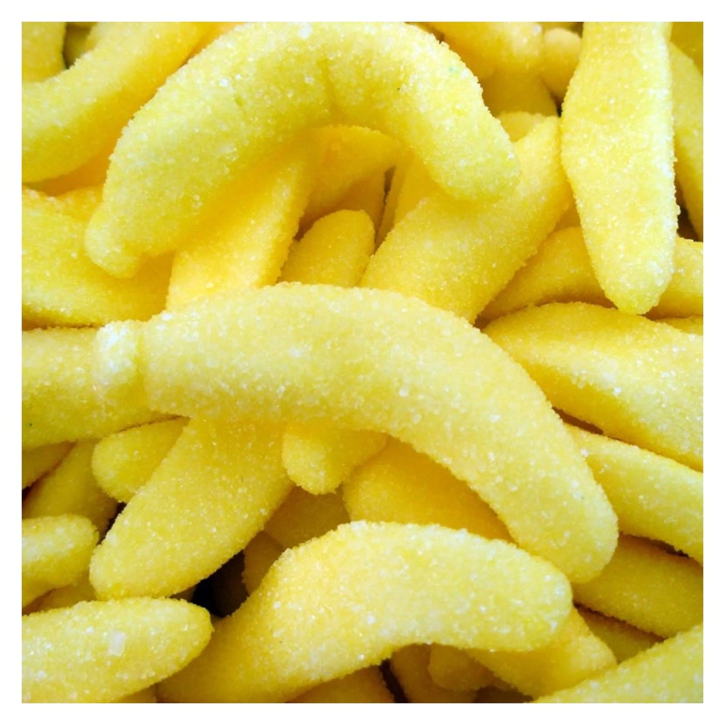 Fini Fizzy Jelly Bananas - 75g - Caribou Candy