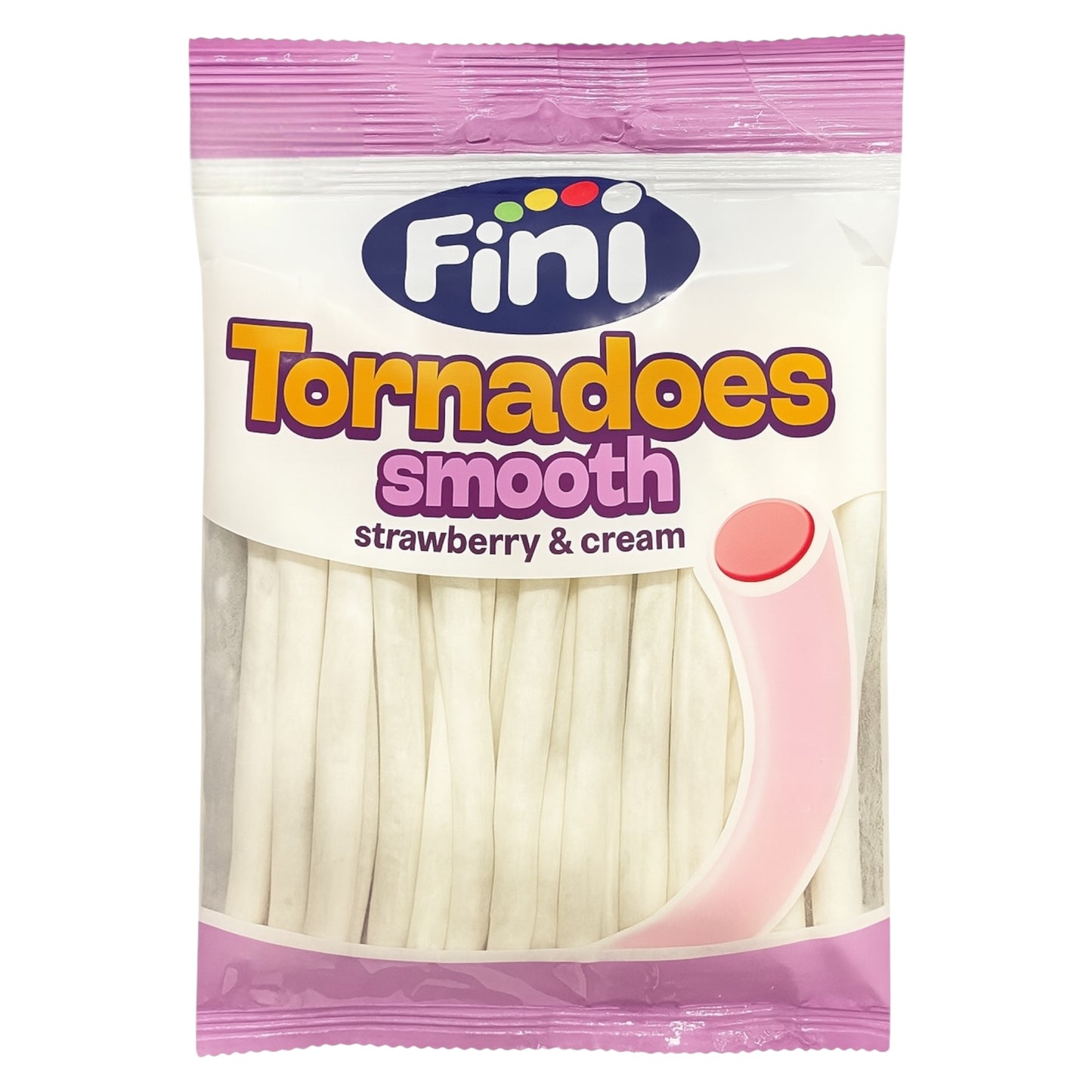 Fini Tornadoes Smooth Strawberry & Cream - Caribou Candy