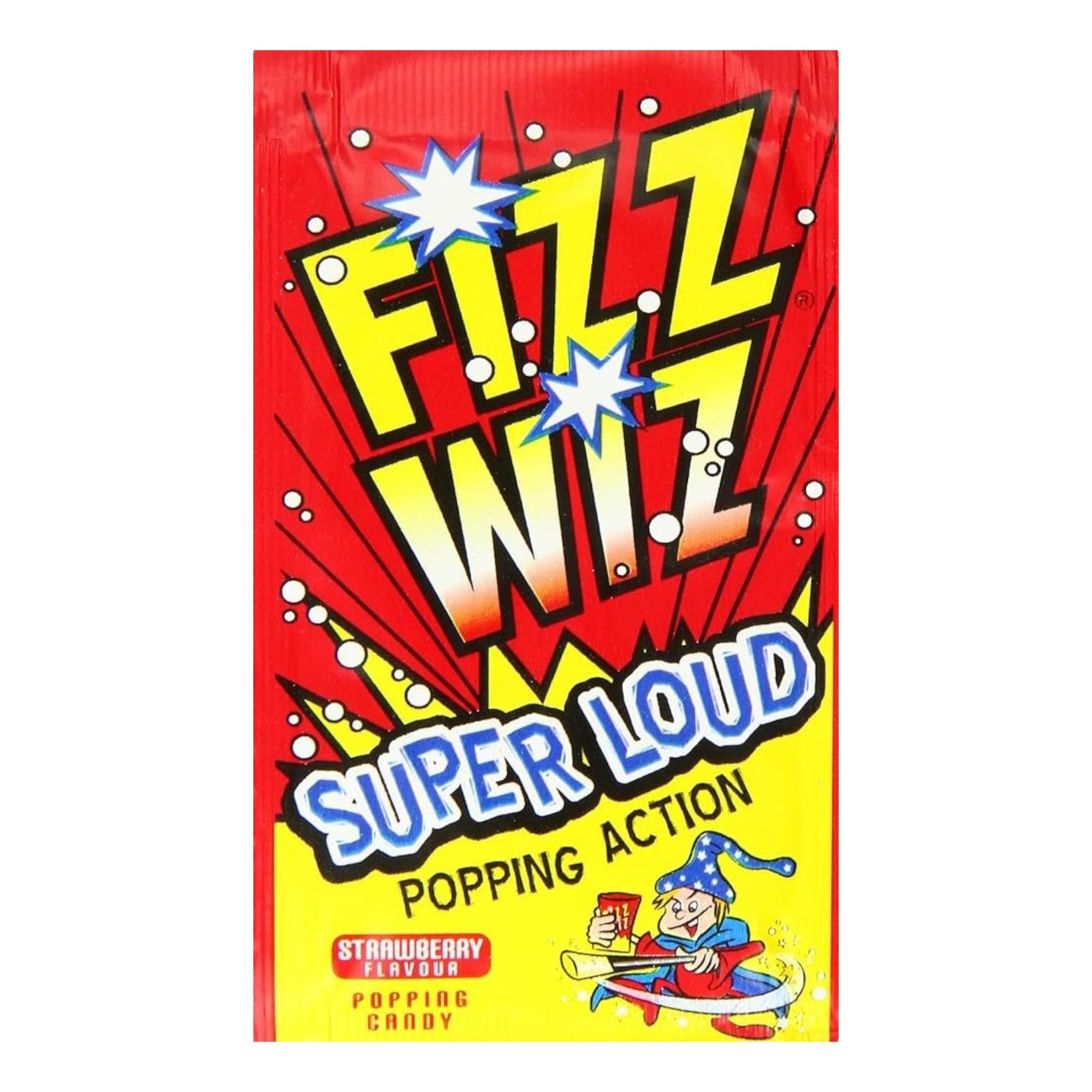 Fizz Wiz Popping Candy Mixed Flavours - 15 Packets - Caribou Candy