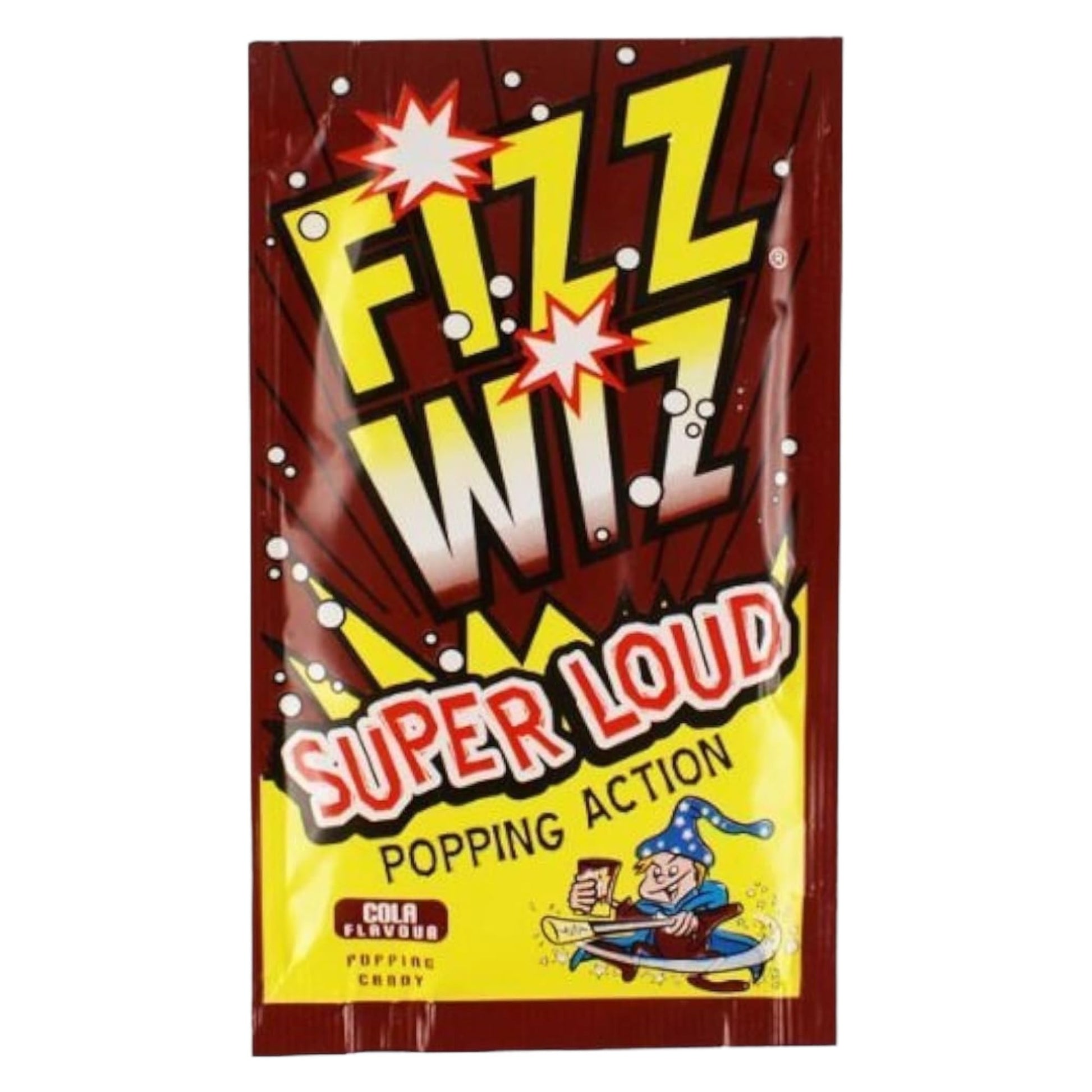 Fizz Wiz Popping Candy Mixed Flavours - 15 Packets - Caribou Candy