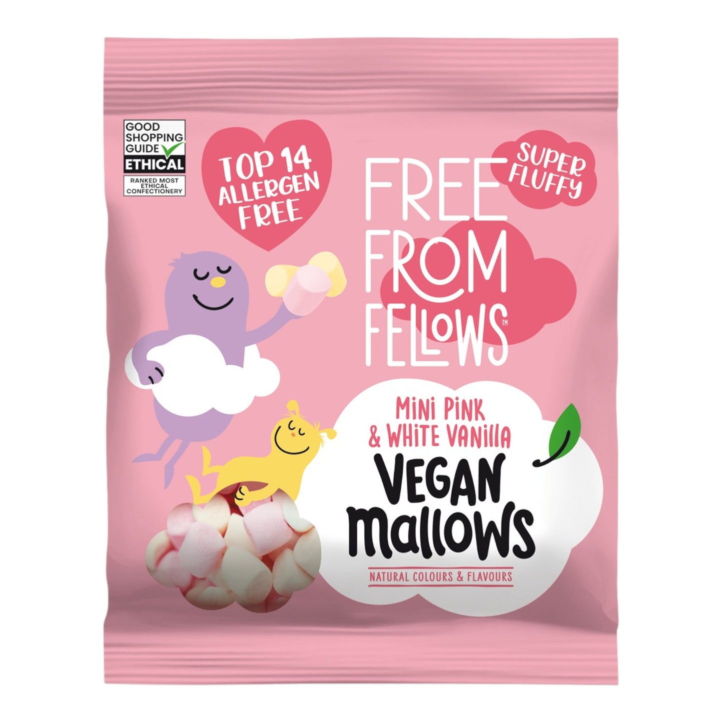 Free From Fellows Vegan Mallows Mini - Marshmallows - Free From Fellows