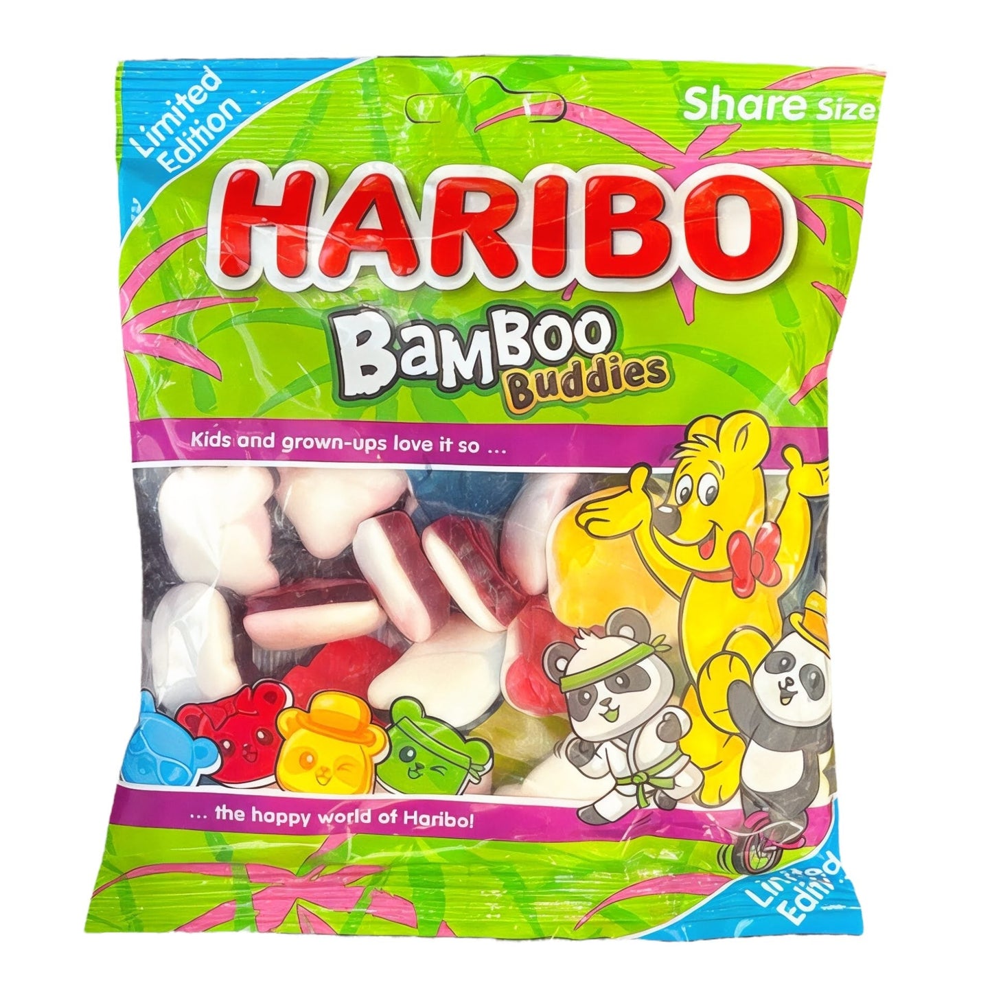 Haribo Bamboo Buddies - Gummy Sweets - Haribo