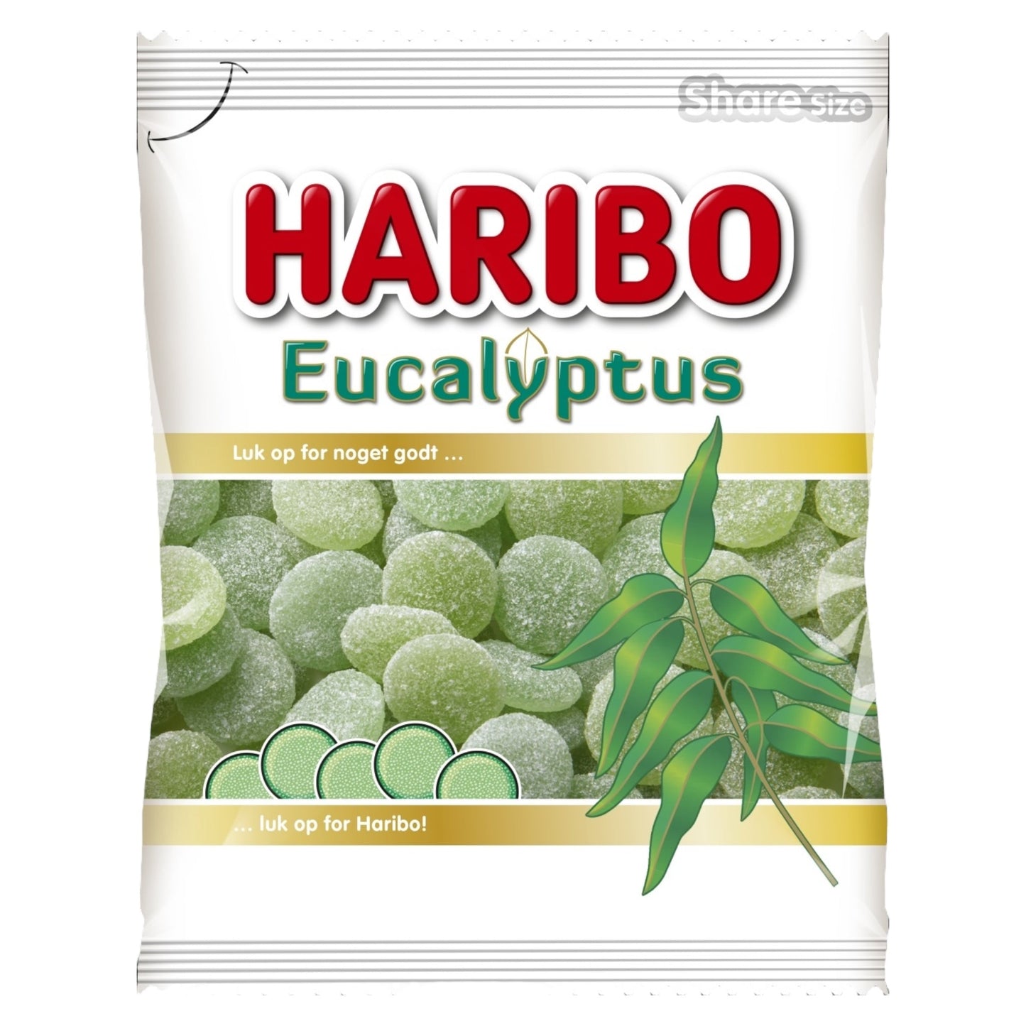 Haribo Eucalyptus - Gummy Fizzy Sweets - Haribo