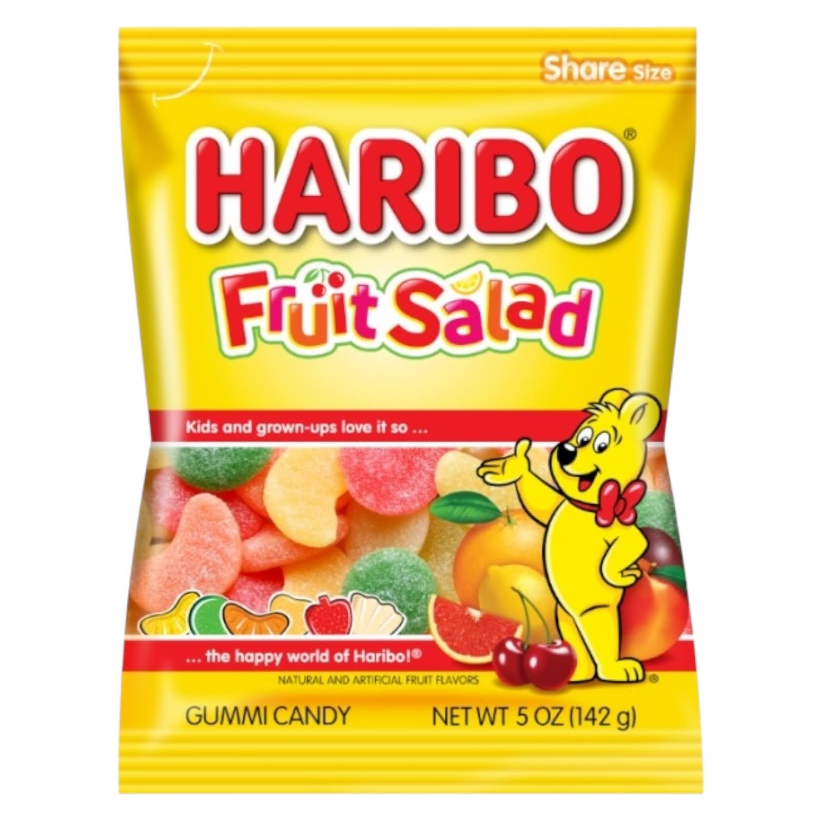 Haribo Fruit Salad - Share Bag - Caribou Candy