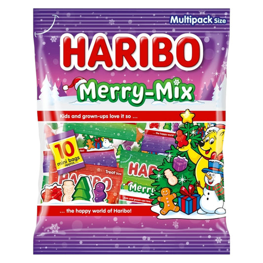 Haribo Merry Mix Mini Mulitpacks - Gummy Sweets - Haribo