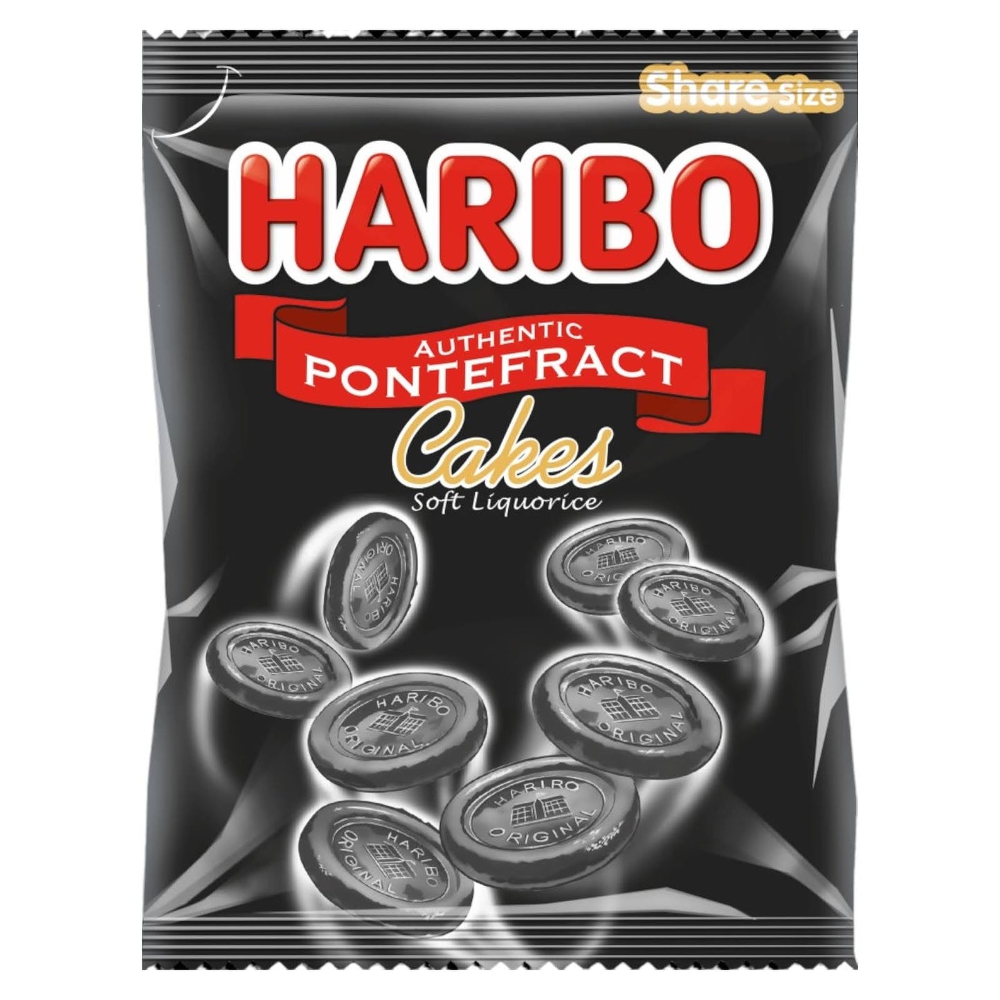 Haribo Pontefract Cakes - Share Bag - Caribou Candy