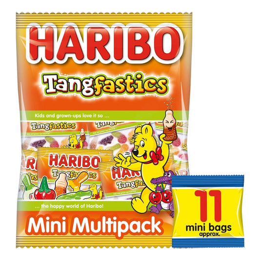 Haribo Tangfastics Mini Mulitpack - Gummy Sweets - Haribo