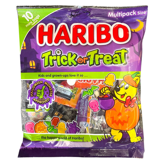 Haribo Trick Or Treat Mini Mulitpacks - Gummy Sweets - Haribo