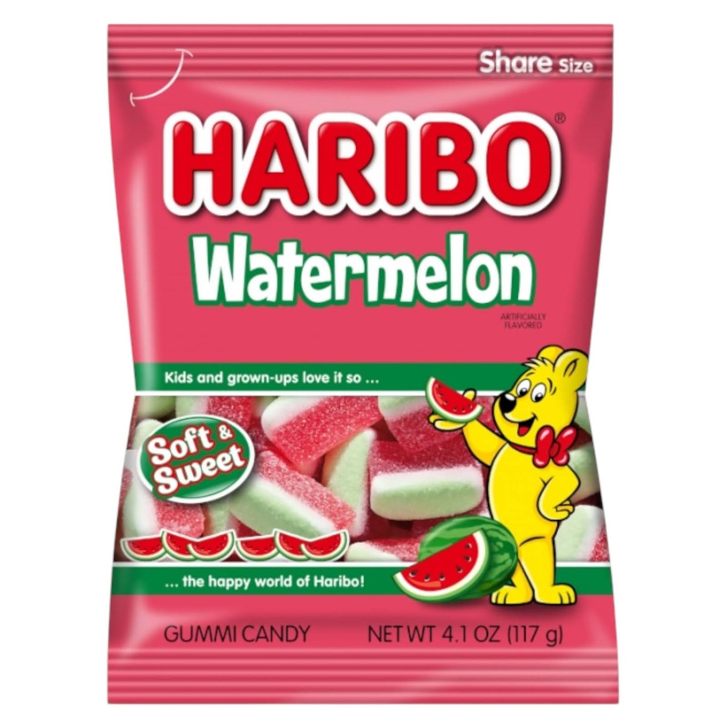 Haribo Watermelon - Share Bag - Caribou Candy