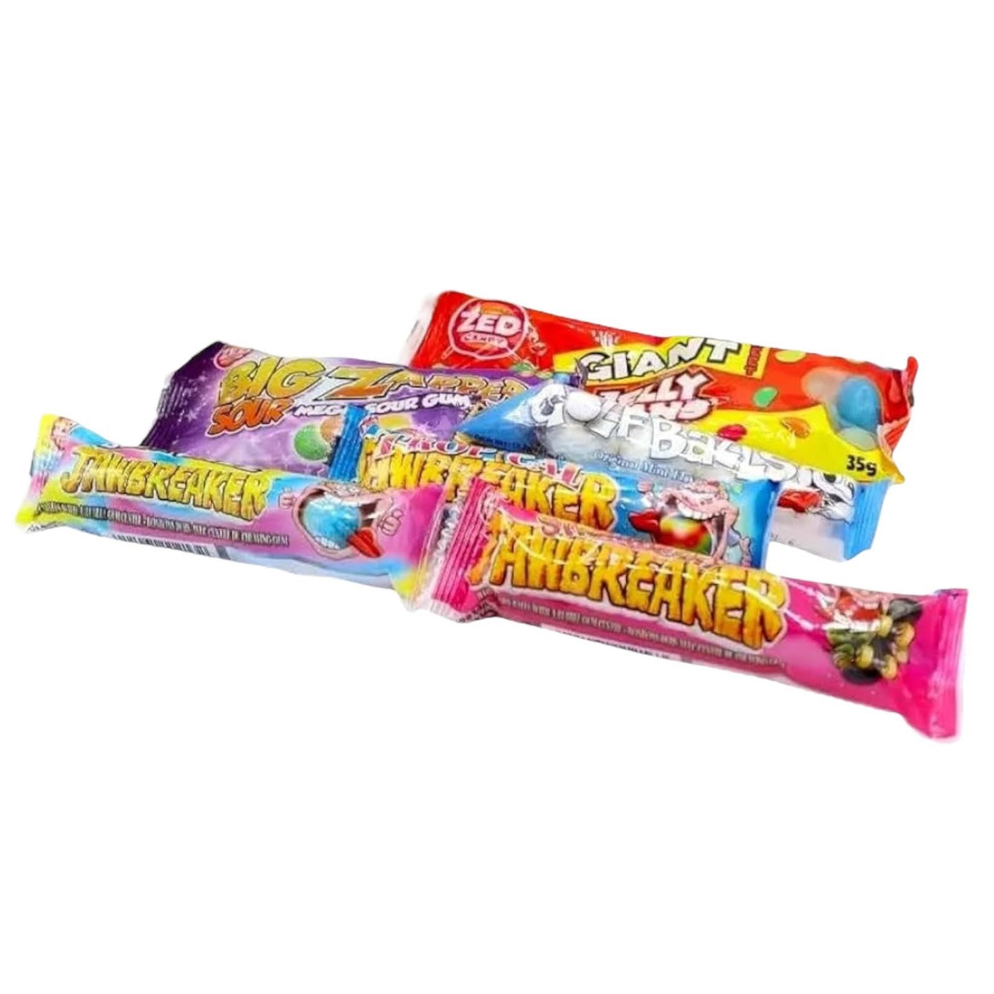 Jawbreaker Mini Sweet Hamper – Jawbreakers, Gum & Candy Selection - Caribou Candy