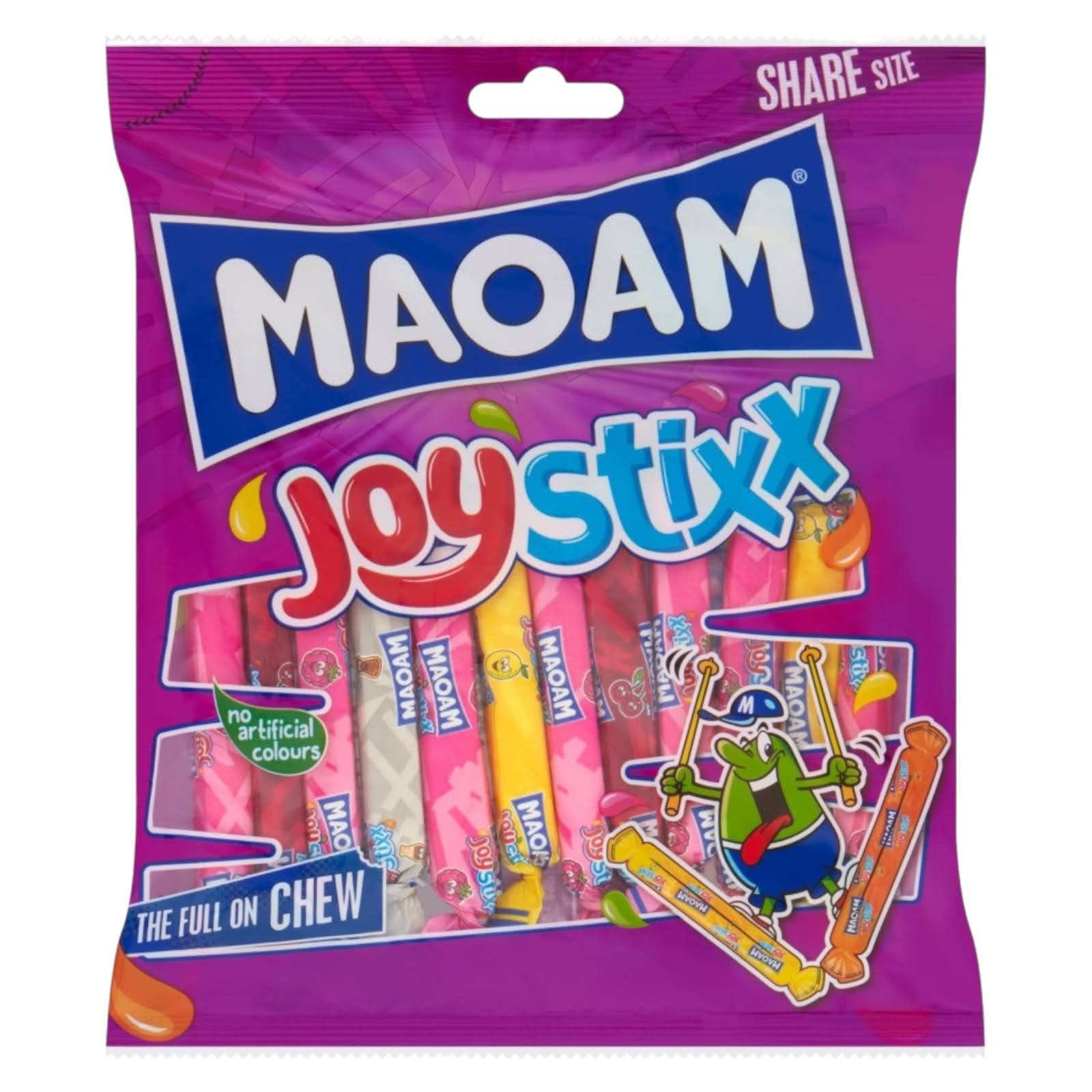 Maoam JoyStixx Fruity Flavoured Chewy Sticks 140g maoam-joystixx-fruity-flavoured-chewy-sticks-140g