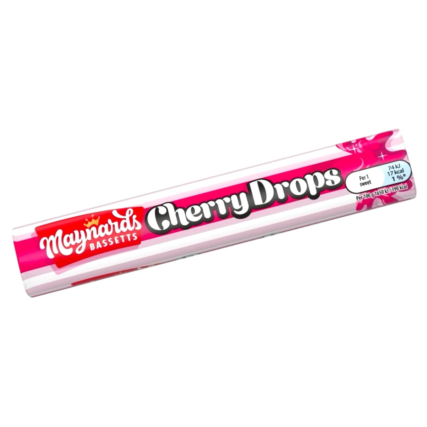 Maynards Cherry Drops - Hard Sweets - Maynards Bassetts
