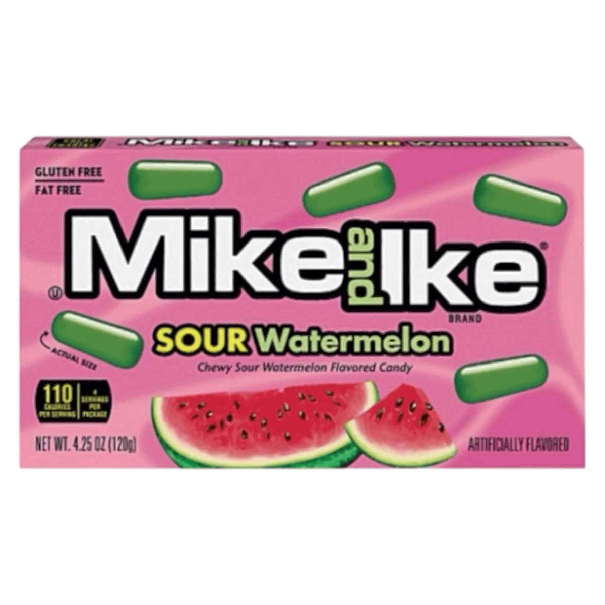 Mike and Ike Sour Watermelon - Sweets - Mike and Ike