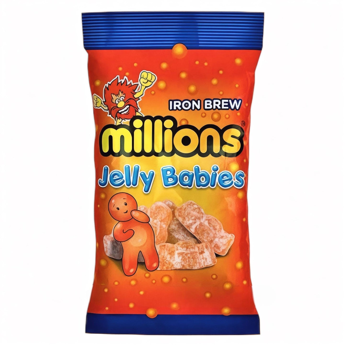 Millions Jelly Babies Iron Brew - Share Bag - Caribou Candy
