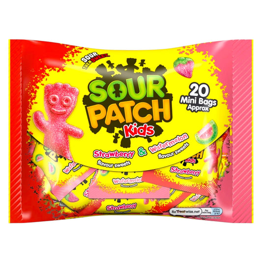 Sour Patch Kids - 20 Mini Bags - Sour Sweets - Sour Patch Kids
