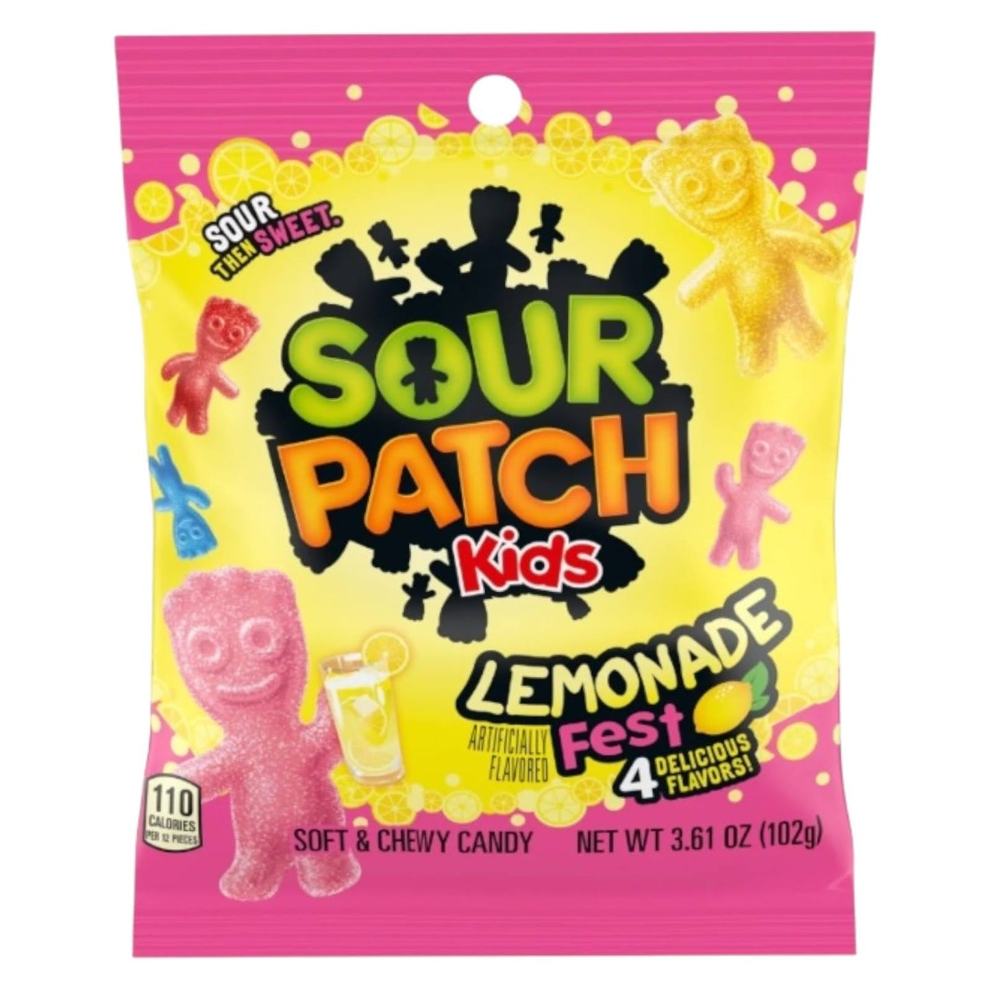 Sour Patch Kids Lemonade Fest - Share Bag - Caribou Candy