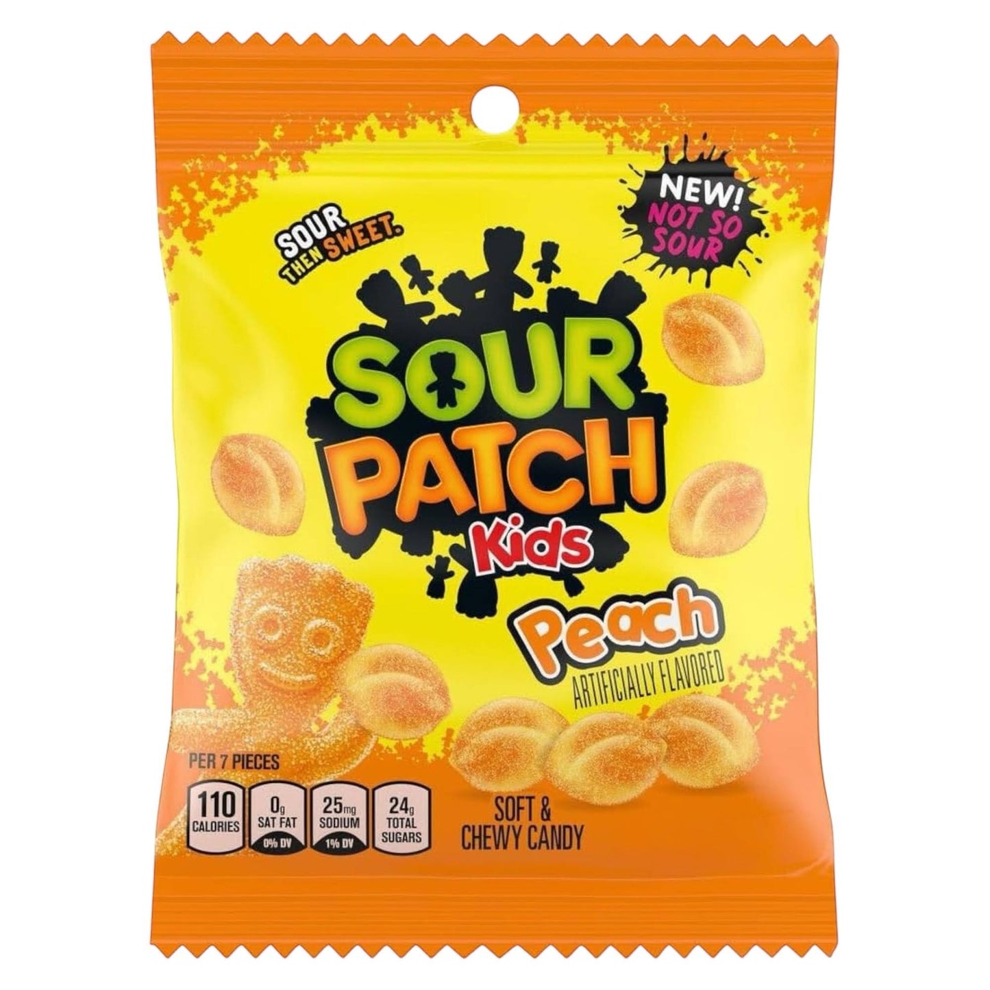 Sour Patch Kids Peach - Share Bag - Caribou Candy