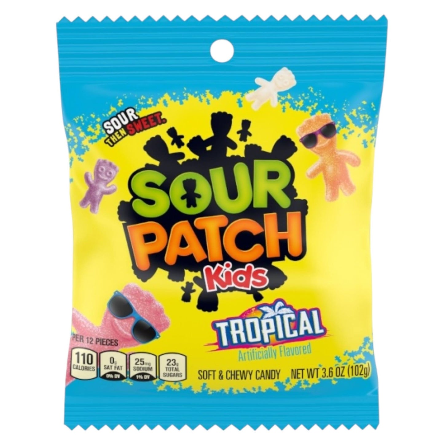 Sour Patch Kids Tropical - Share Bag - Caribou Candy