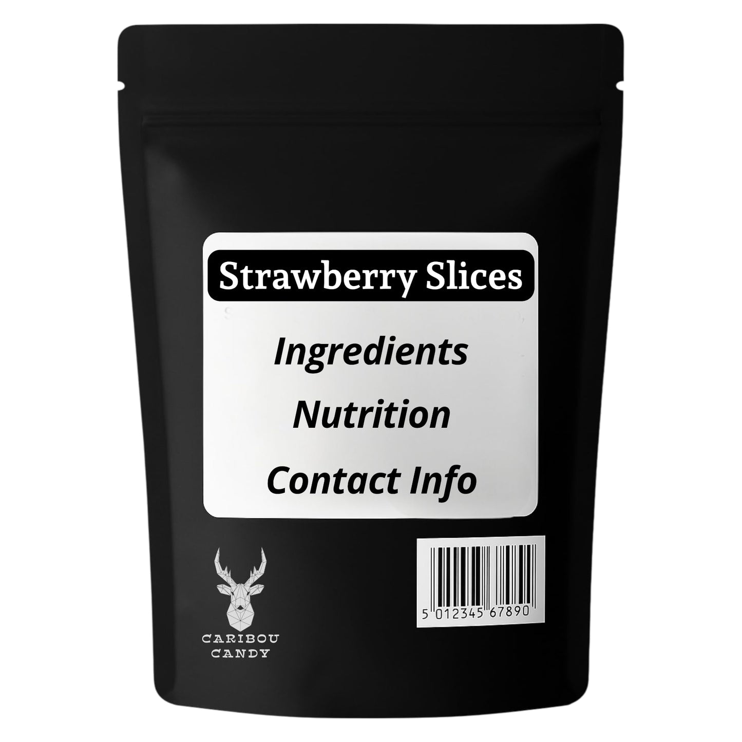 Strawberry Slices - Gummy Fizzy Sweets - Caribou Candy