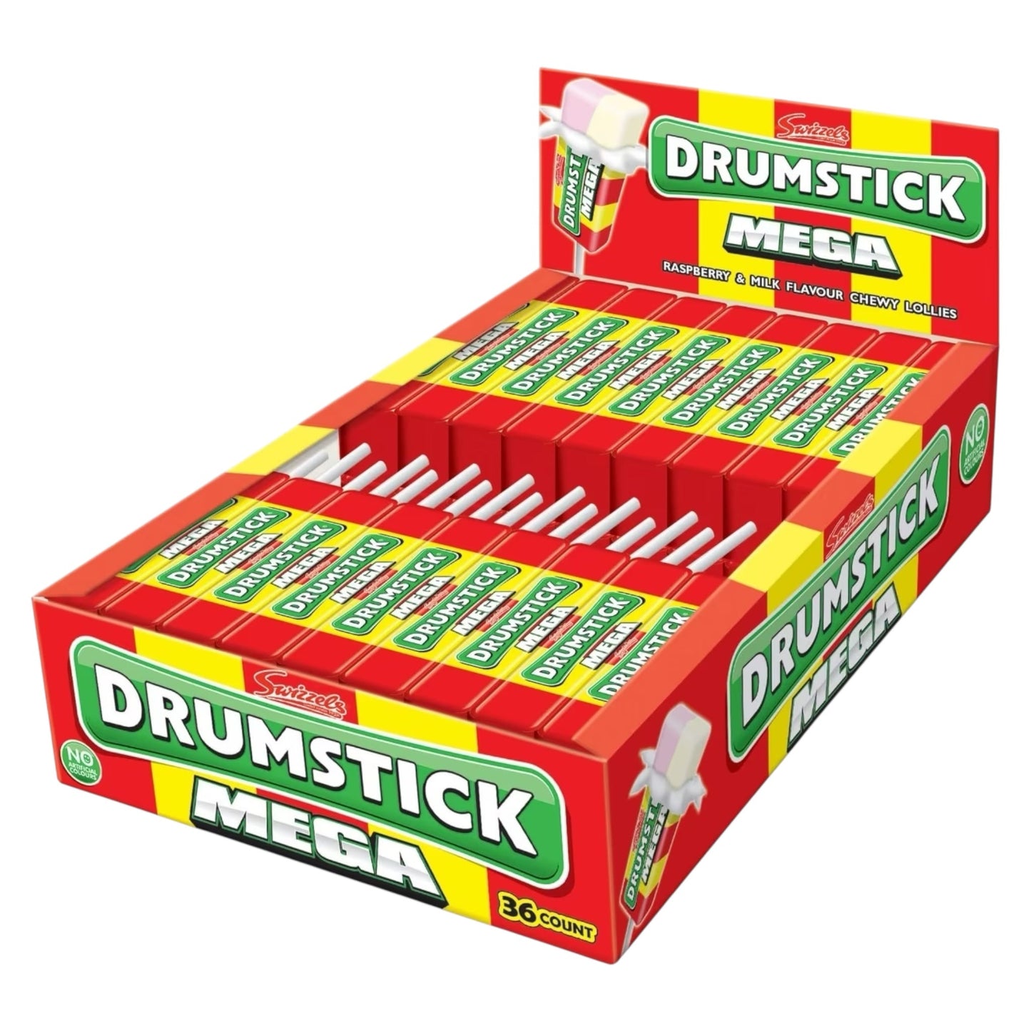 Swizzels Drumstick Mega - Box (36) - Gummy Sweets - Swizzels