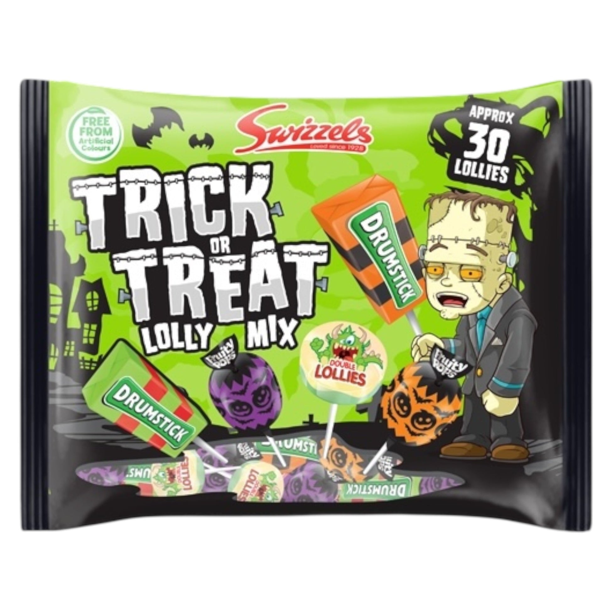 Swizzels Trick Or Treat Lolly Mix - Sweets - Swizzels