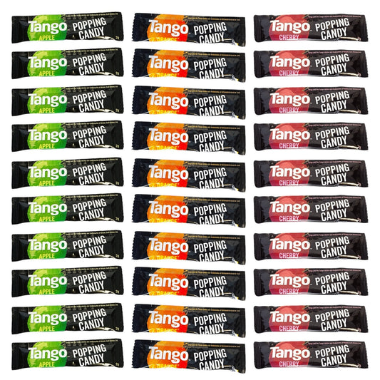 Tango Popping Candy Mixed - 30 Pack - Popping Candy - Tango