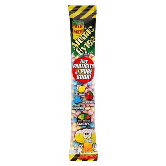 Toxic Waste Atomz Mini Sour Candy - 60g Bag - Caribou Candy
