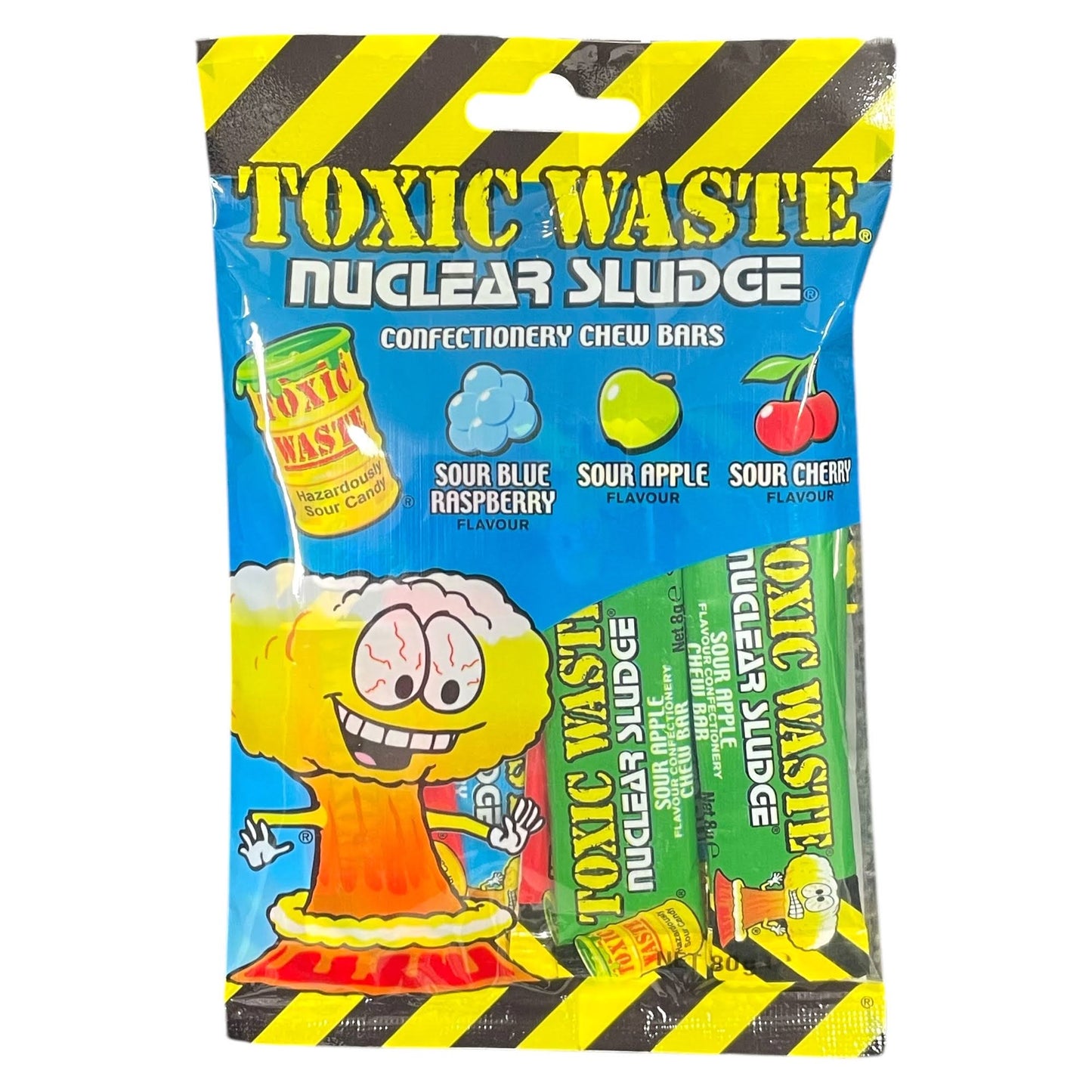Toxic Waste Nuclear Sludge Chew Bars - Share Bag - Caribou Candy